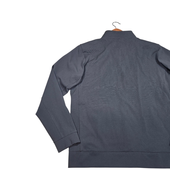 Lululemon Men's Black Sojourn Performance Stretch Full Zip Jacket, Size XL, LOGO - Picture 8 of 11